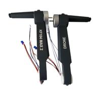 YSJOZWA For KF104 MAX2 Front A/B Motor Arms for Kit for KF104MAX2 Drone Professional RC Quadcopter Arm(Red)