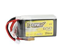 YSJOZWA For Tattu R-Line 1.0 for LiPo 650mah 14.8V 22.2V 95C 4S 6S1P for Lipo Battery Pack With XT30 Plug for RC FPV Racing Drone Quadcopter(650mAh 95C 4S XT30)