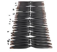 YSJOZWA For V168 Drone PRO MAX RC Quadcopter for Blade CW CCW Propellers Maple Leaf Wings 6 Sets 48PCS