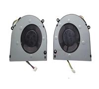 YSJOZWA MD8007HS DC 5V 0.5A R L FOR Mechanical Revolution Unbound 16 16pro HDS-7BB6U CPU GPU FAN(R AND L)