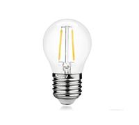 YSJX Lighting, Pack of 12, Retro LED Filament Light Bulb AC220V 2W/4W/6W Dimmable E14/E27 G45 Edison Bulbs Household Bulbs(Cold White,G45 E27 2W)