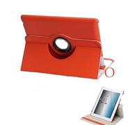 YSJX Lychee Pattern Protective Cover 360° Rotating Leather Case Suitable for Samsung Galaxy Tab S6 Lite-10.4 inches P610/615/613/619 universal(Orange)