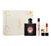 YSL Black Opium 50ml EDP, 10ml Travel Spray & Mini RPCRM Gift Set