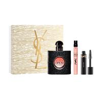 YSL Black Opium Eau De Parfum 50ml & Travel Spray 10ml & Mini