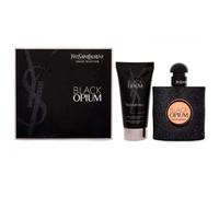 YSL BLACK OPIUM GIFT SET 50ML EDP + 50ML BODY LOTION | NEW & SEALED | FREE P&P