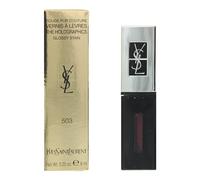 YVES SAINT LAURENT THE HOLOGRAPHICS 503 NEON PLUM LIQUID LIPSTICK GLOSSY STAIN 6ML