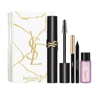 YSL LASH CLASH MASCARA GIFT SET + WATERPROOF EYE PENCIL + MAKEUP REMOVER