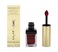 YSL Lip Cheek Stain Kiss & Blush Blusher Lipstick 6 Rouge Libertine 10ml - NEW