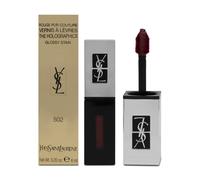 YSL Liquid Lipstick Lip Stain Holographics Rouge Pur Couture 502 Burgundy