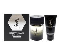 Ysl La Nuit De L'Homme 2 Pcs Set: 3.3 Eau De Toilette + 1.6 Shower Gel