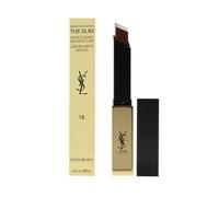 YSL Red Rouge Lipstick 'The Slim' 18 Reverse Red Long Lasting Flawless Precision
