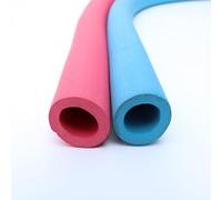 Yslopeno Blue/Red Pipe Insulation, Pipe Lagging Foam, Pipe Lagging for Various Industrial Piping Size and Equipment, Foam Pipe Insulation, Foam Pipe Covers (Color : Blue, Size : 48mmx20mmx2m)