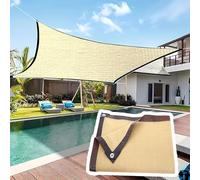 Yslopeno Shade Netting For Patio Shade Cloth Outdoor Pergola Sun Shade Sail HDPE 90% UV Block 1M 2M 4M 5M 6M 7M 8M 9M 10M Custom Size Sunshade Canopy(Size:3x4)