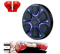 YSMSMZJK Maquina De Boxeo Musical with Gloves, Maquina De Boxeo Musical with Bluetooth and 8 Rhythmic Adjustments, Punching Machine for Stress Reduction