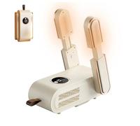 YSMSMZJK Portable Boot Dryer, Soccer Cleat Dryer Foldable Expandable with Blu-Ray/3 Modes Timer, Soccer Cleat Dryer Electric Shoe Dryer for Ski Boots,Glove,Helmet