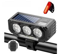 YSNFDN Bicycle Light for Giant Defy 4, Waterproof LED Front Rear Bike Light Set for Night Cycling, Super Bright, Easy Install, Safety Visibility for Cyclists