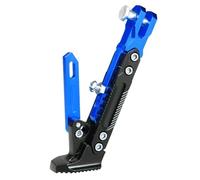 YSNFDN Motorcycle Kickstand Foot Side Stand for Suzuki VStrom 1000 1000XT DL1000 V, Adjustable Foot Brace Parking Leg Kickstand Support, Tripod Holder Motorcycle Side Stand,B Blue