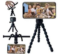 Ysnzaq Octopus Cell Phone Tripod, 360° Rotating Flexible Tripod, Adjustable Portable Mini Travel Tripod Stand for Magsafe, Universal Phone Holder for iPhone, Smartphone, Action Camera-BZY