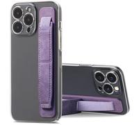 Ysnzaq Phone Strap Cell Phone Grip Holder, Phone Loop Finger Holders Kickstand Mobile Phone Strap Grip Holder SZJ Purple