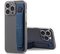 Ysnzaq Phone Strap Cell Phone Grip Holder, Phone Loop Finger Holders Kickstand Mobile Phone Strap Grip Holder SZJ Blue