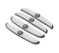 YSOCKS 4pcs Car Door Edge Protector, For Alfa Romeo 147 156 159 166 Alfaromeo Giulia Giulietta Mito Car Door Protection Strip Anti-Collision Protector against Scratches, Anti-Friction,A