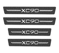 YSOCKS 4pcs Car Kick Plates, For Volvo XC90 2004-2012 2013 2014 2015 2016 2017 Rear Trunk Bumper Decals Non-Slip Anti-Scratch Trim Styling Accessories