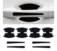 YSOCKS 8pcs Car Door Handle Protector, For Subaru Forester XV Legacy Outback Impreza WRX Tribeca BRZ Anti Scratch Waterproof Cars Paints Protection Car Exterior Accessory