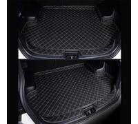 YSOLDA Car Boot Liner for Audi Q8 e-tron SUV 2023, Leather Waterproof Anti-Slip Trunk Mat Cargo Tray Auto Interior Protector Accessories,C/Black~beige