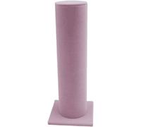 YSOLDA Velvet Vertical Scrunchies Holder Stand/Vertical Tower Jewelry Bracelet Display Stand/Hair Hoop Accessories Jewelry Storage for Girls (Pink)