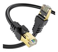 YSONG Cat 8 Ethernet Cable 3M, High Speed 40Gbps 2000Mhz Internet Cable, Lan Cable with Gold Plated RJ45 Connector,Weatherproof Outdoor&Indoor,for/PC/Modem/Router/Gaming, Faster Than Cat7/Cat6/Cat5