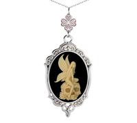 Yspace Four leaf clover Pendant Lucky Birthday Gift Necklace Best Friend Charms Jewelry, Resin