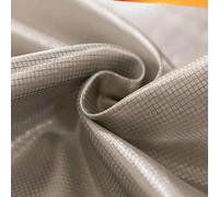 Faraday Fabric Conductive DIY Cloth RFID Blocking Fabric Faraday Nickel Copper Faraday Cloth Conductive for Shields RFID, WiFi, DIY Cage,silver-10x1.1m
