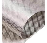 YSPP Faraday Fabric EMF Proof Military Grade EMP Blankets for Generators Conductive Material Blocks RF Signals WiFi RFID EMF Radiation Shielding,silver-3x1.1m