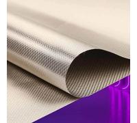 YSPP Military Grade Faraday Fabric Faraday Cloth EMP Cloth Shield for Generator EMF Blocker for Home Radiation Protection EMF,silver-2x1.1m