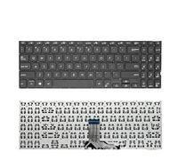 YSPYGTU Parts Replacement Russian Brazil Spanish Keyboard For X509 X515 M509 for Vivobook D509 X509FJ X509FL X509UB X515EA-AP X515UA X515FA(US Black)