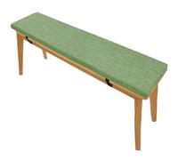 YSPZDQ Garden Bench Cushion 3cm Thick with Removable Cover, Outdoor Bench Seat Pad with Zipper, Durable Flax Cushion for Patio, Lawn & Garden(Green,120 x 28 x 3cm)