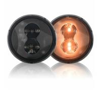 YSQHSODS Wing Mirror Indicator 2PCS Car Front LED Turn Signal Lights For Jeep For Wrangler For JK 2007-2017 Rearview Mirror Indicator Lamp