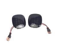 YSQHSODS Wing Mirror Indicator 2Pcs Car LED Front Side Marker Light Turn Signals 4D0949127D, 1U0949127A For Seat For Cordoba 1999-2003 Rearview Mirror Indicator Lamp(Smoked)