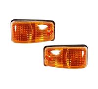 YSQHSODS Wing Mirror Indicator Car Front Side Light Turn Signal Light Indicator Lamp For Hino For Ranger For Pro 500 700 Series FC FD GD FG FL FM 2003-2017 Rearview Mirror Indicator Lamp(1pair)