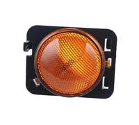 YSQHSODS Wing Mirror Indicator Car Front Side Marker Lights Turn Signal Lamp Left Right For Jeep For Wrangler For JK 2007-2018 55078145AA 55078144AA Rearview Mirror Indicator Lamp(Right)