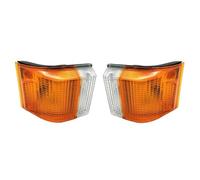YSQHSODS Wing Mirror Indicator Front Bumper Corner Light Turn Signal Light Reflector Lamp For Isuzu Nkr Nhr Pr57 Nkr57 Nkr58 Npr58 Npr66 1983-1993 Truck Elf Rearview Mirror Indicator Lamp(1pair)