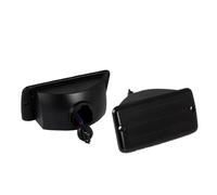 YSQIFBABD 2Pcs Dynamic LED Turn Signal Front Bumper Side Marker Lights For Jeep For Wrangler TJ 1997-2006 Turn Signal Light(Dynamic Smoked)