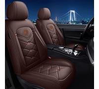 YSQIFBABD 5-seater For Seat For Leon Mk2 For Ibiza For Ateca For Arona For Altea Xl Leather Car Seat Covers Seat Cover(Coffee)