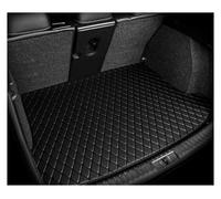 YSQIFBABD Car Boot Liner Custom Car trunk mat For Volvo V60 2011 2012 2013 2014 2015 2016 2017 2018 Leather Non-Slip Bottom mats Car Boot Mat(Black)