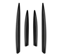 YSQIFBABD Car Front Grill 4Pcs Car Front Fog Light Strips Air Intake Grille Cover Decoration Trim For Mercedes For Benz For A Class W177 A200 A35 For AMG 2023+ Car Grill(Glossy Black)