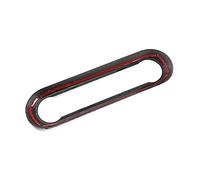 YSQIFBABD Car Molding Strip Car Interior Air Conditioner Knob Panel Frame Cover Trim for Alfa for Romeo for Stelvio 2017 2018 for Giulia 2016-2018 Protect Sticker