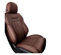 YSQIFBABD Car Seat Covers 1 Set Car Seat Covers For Mercedes W212 2009 2010 2011 2012 Interior Accessories Luxury Waterproof Breathable Faux Leather Seat Protectors(Brown,Standard)