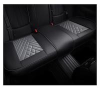 YSQIFBABD Car Seat Covers Universal Pu Leather Car Seat Cover Cushion For JEEP For Compass For Grand For Cherokee For Commander For Wrangler JK Seat Protectors(Black Gray,Rear)
