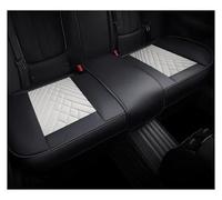 YSQIFBABD Car Seat Covers Universal Style Pu Leather Car Seat Cover Cushion For Chevy For Aveo For Malibu For Equinox Interior Accessories Seat Protectors(WHITE,Rear)