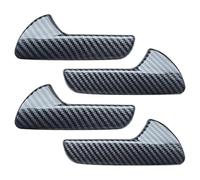 YSQIFBABD Decoration Interior 4PCS for Dodge for Durango 2011-2022 Carbon Fiber Inner Door Handle Cover Trim Pull Grab Panel Handle Cover Car Interior(Carbon Fiber)